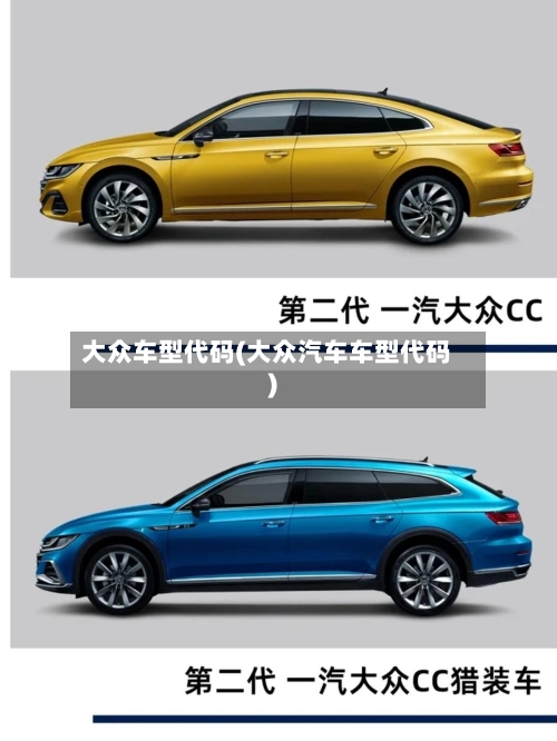 大众车型代码(大众汽车车型代码)