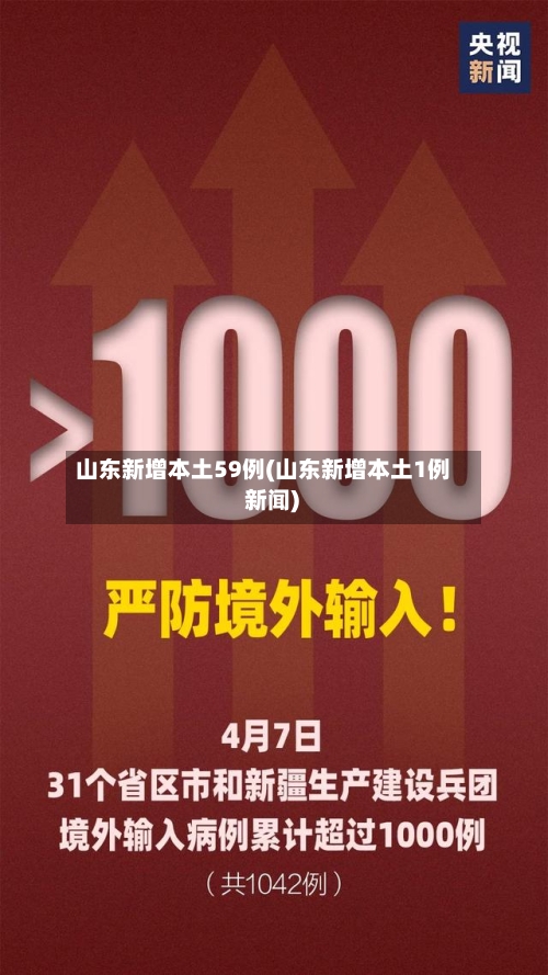 山东新增本土59例(山东新增本土1例 新闻)-第3张图片