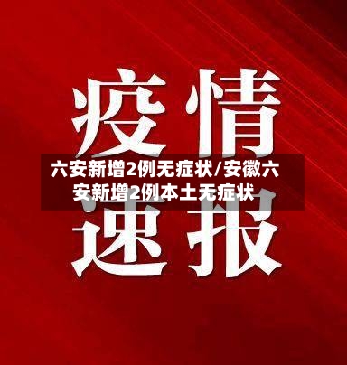 六安新增2例无症状/安徽六安新增2例本土无症状-第2张图片