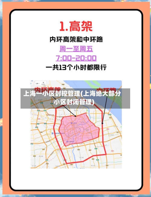 上海一小区封控管理(上海绝大部分小区封闭管理)