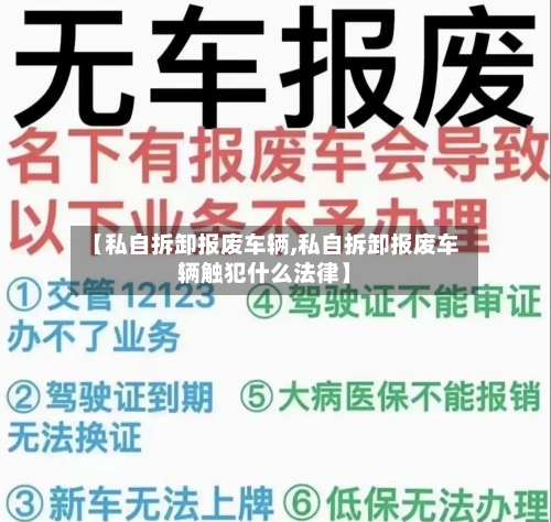 【私自拆卸报废车辆,私自拆卸报废车辆触犯什么法律】-第2张图片