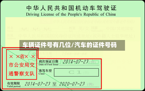 车辆证件号有几位/汽车的证件号码