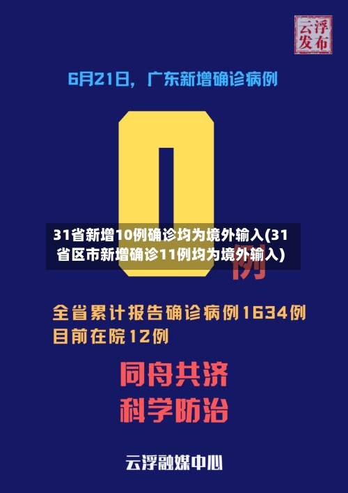31省新增10例确诊均为境外输入(31省区市新增确诊11例均为境外输入)
