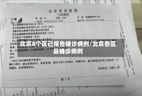 北京8个区已报告确诊病例/北京各区县确诊病例-第2张图片