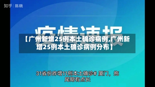 【广州新增25例本土确诊病例,广州新增25例本土确诊病例分布】-第2张图片