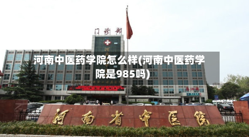 河南中医药学院怎么样(河南中医药学院是985吗)