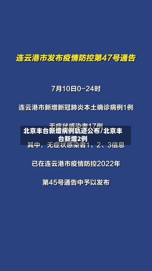 北京丰台新增病例轨迹公布/北京丰台新增2例-第2张图片