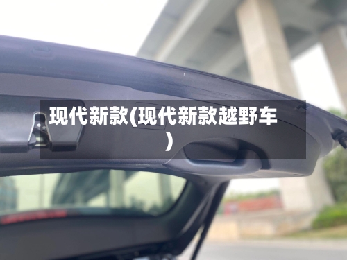 现代新款(现代新款越野车)-第2张图片